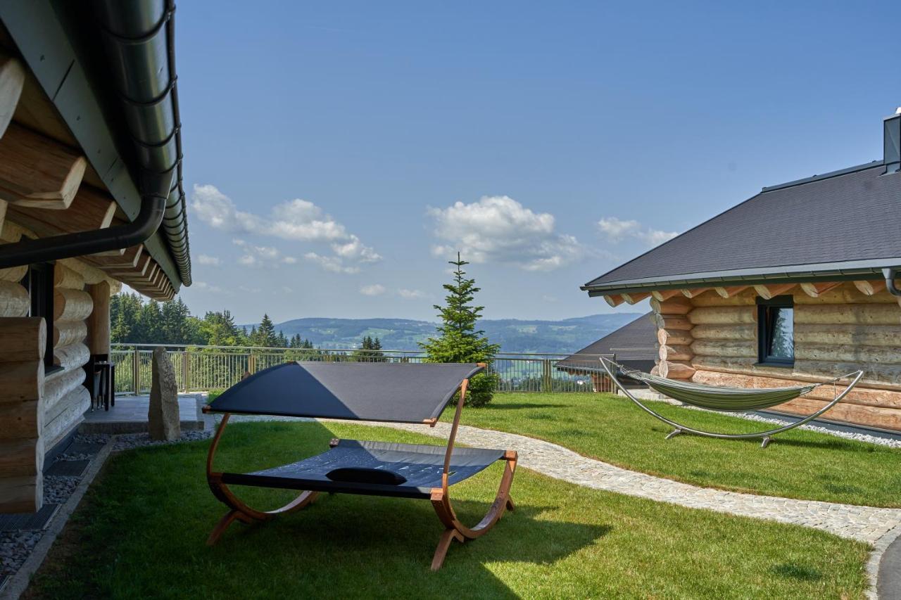 Blockhausen Luxus Chalets Oberschwarzenberg ภายนอก รูปภาพ