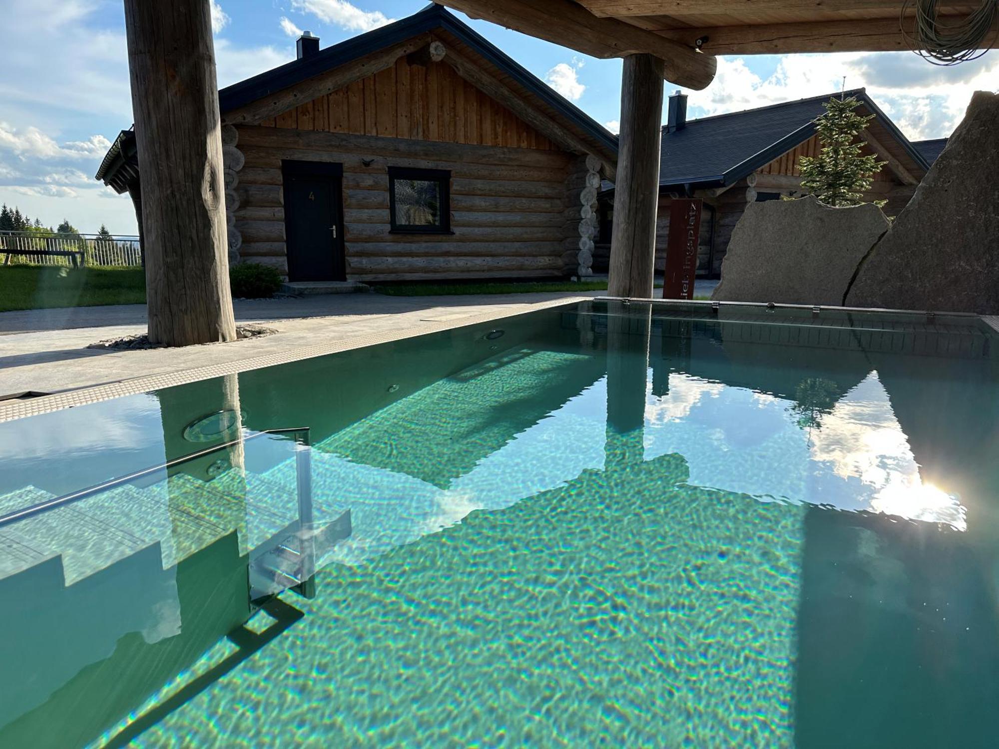 Blockhausen Luxus Chalets Oberschwarzenberg ภายนอก รูปภาพ